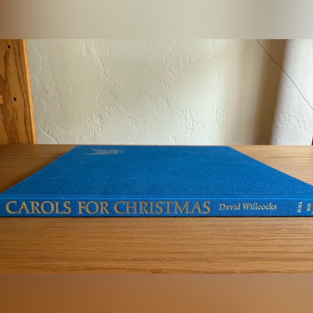 Metropolitan Museum of Art Vintage Carols songbook Christmas Hardback Book 1983